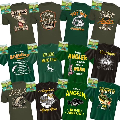 Angler shirt lustige - shirt,
