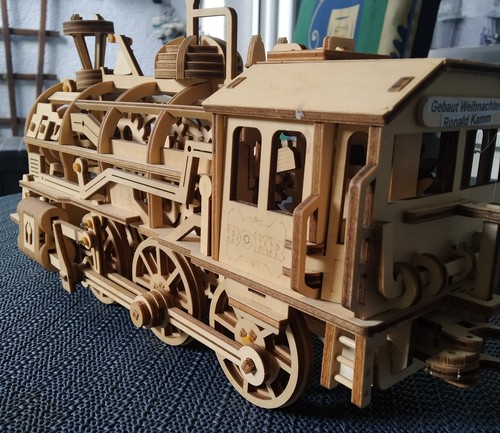 Robotime holz dampflok - robotime,