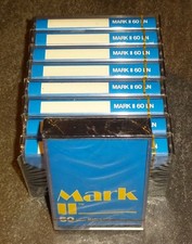 9x Audiokassette MARK II 60 LN