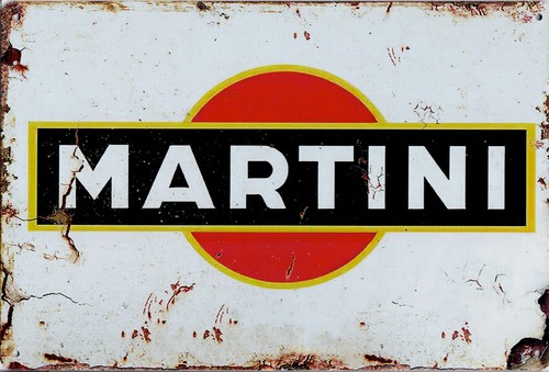 Blechschild martini 20x30cm - martini,