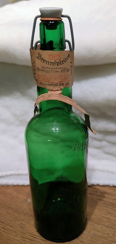 Alte glasflasche bfb - alte,
