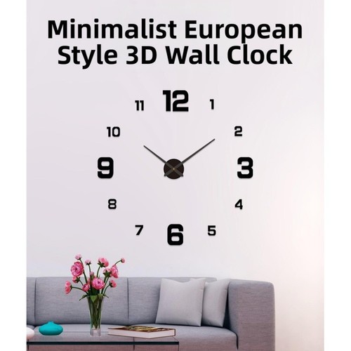 40cm rahmenlose wanduhr - rahmenlose, design