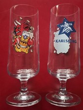 2 St. Karlsberg Bierglas 1. FC