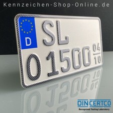 1 Kennzeichen Saison Carbon