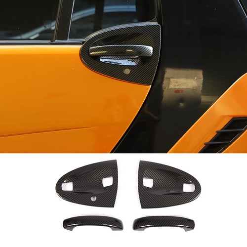 Abs carbon fiber door - abs, handle
