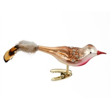 Christbaumschmuck Glas Vogel