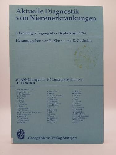 Aktuelle diagnostik von - diagnostik, buch