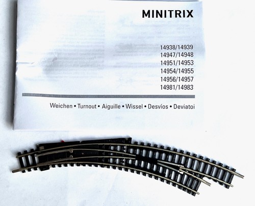 Minitrix 14957 bogen - minitrix, bogen-weiche