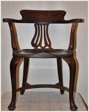 Kapitänsstuhl Captains Chair rare Original England Fauteuil Armlehnstuhl