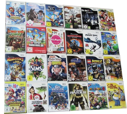 Nintendo wii spiele auswahl - nintendo,