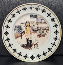 Bing & Gröndahl Durchbruch Wandteller Carl Larssons 1978 Serie 2 Motiv Nr. 2