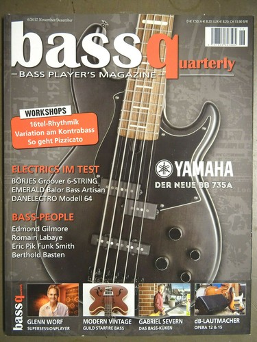 Bass quarterly 2017 yamaha - bass,