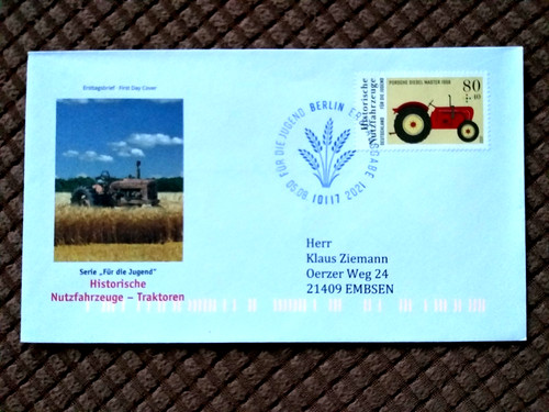 Deutschland 2021 fdc - 2021,