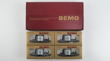 Bemo H0m 7459100 Güterwagen Set 4 tlg. RhB