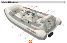 Hypalon schlauchset für rib - hypalon,