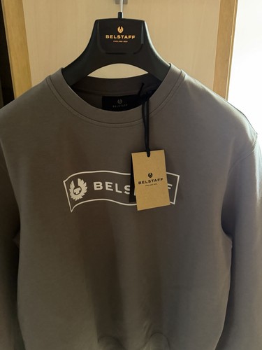 Belstaff sweatshirt grau l - belstaff,