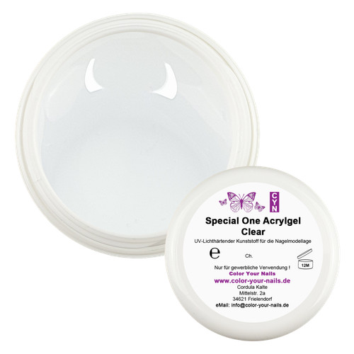 Special one acrylgel clear - one,