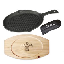 Jim Beam Gusseisenpfanne mit