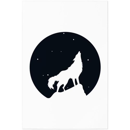 Wolf heulend 11001003094 - wolf,,