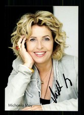 Michaela May Autogrammkarte
