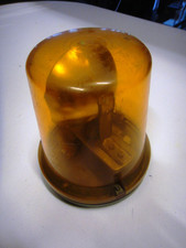 DDR FER Ruhla Rundumleuchte Warnleuchte Lampe Orange