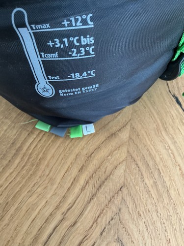 Schlafsack links und rechts - links,