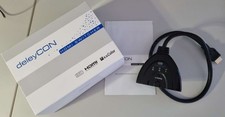 deleyCon HDMI 3in1 Splitter Switch Umschalter Verteiler Hub Full HD 1080P