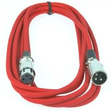 4 m PACCS Mikrofonkabel Rot
