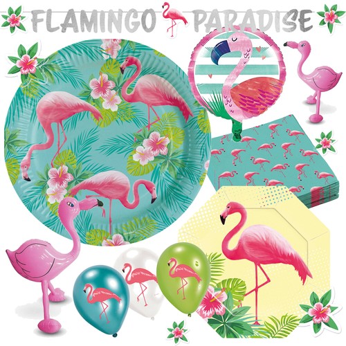 Flamingo paradies geschirr - paradies,