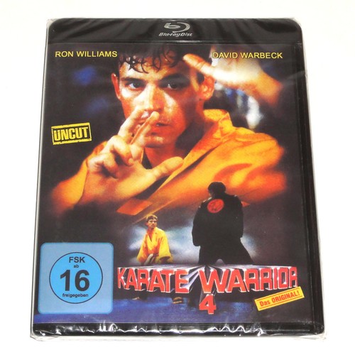 Blu ray karate - warrior, cover