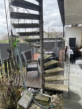 Aussenwendeltreppe Verzinkt