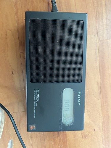 Sony icf m400s sw - sony, radio