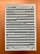 LETRASET 3076  GILL SANS  BOLD