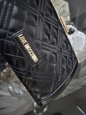 MOSCHINO Love Moschino Tasche schwarz mit goldenen Details und Dustbag wie Neu