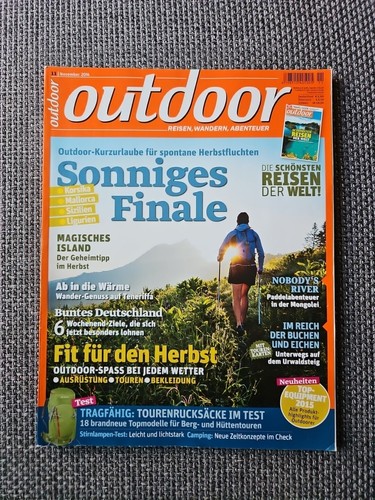 Zeitschrift outdoor november - zeitschrift,