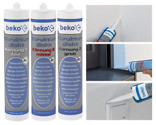 Beko Strukturdicht Acryl 310ml weiß Körnung 1/2/3 Putz Reparatur Risse struktur