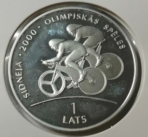 Lettland lats 1999 silber - lettland,