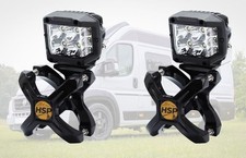 2x LED Fernscheinwerfer mit