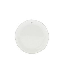 Dessertteller HEART weiß mit