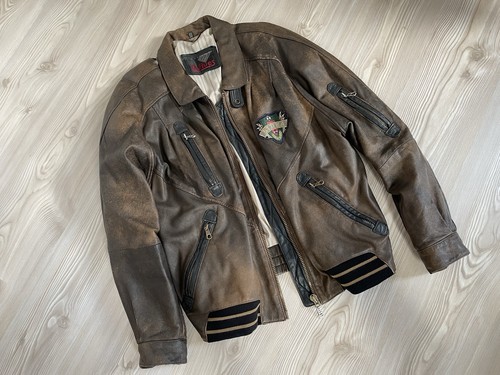 Coole vintage leder - vintage,