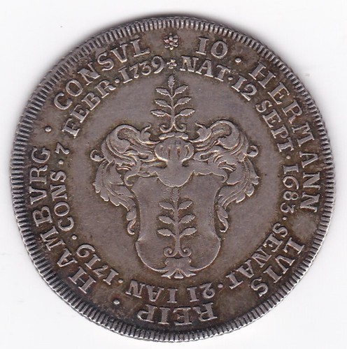 Hamburg bürgermeisterpfennig - hamburg,