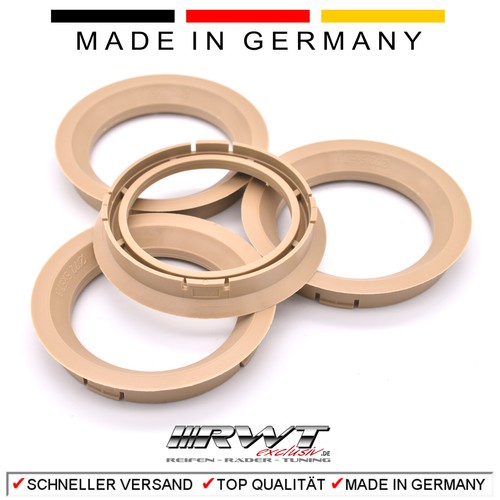 Zentrierringe x 57 - 4, 72,5