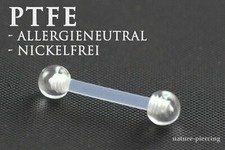 PTFE Piercing Barbell 6-50mm