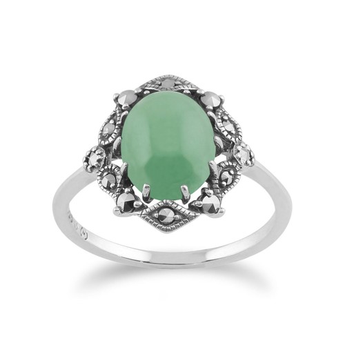 Jugendstil stil grüner jade - grüner,