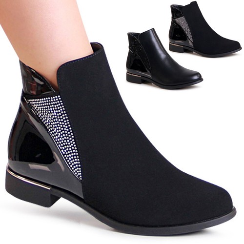 Damen stiefeletten halbschuhe - damen,