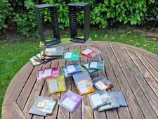 22x MiniDisc COLOUR für MD Player SONY MAXELL TDK coloured + MiniDisc-Regal