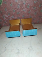 2 x Altes Bett um 1950