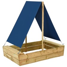 Sandkasten Sandbox mit Dach