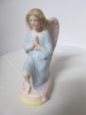 alte Engelfigur aus Bisquit - Porzellan ca. 1920
