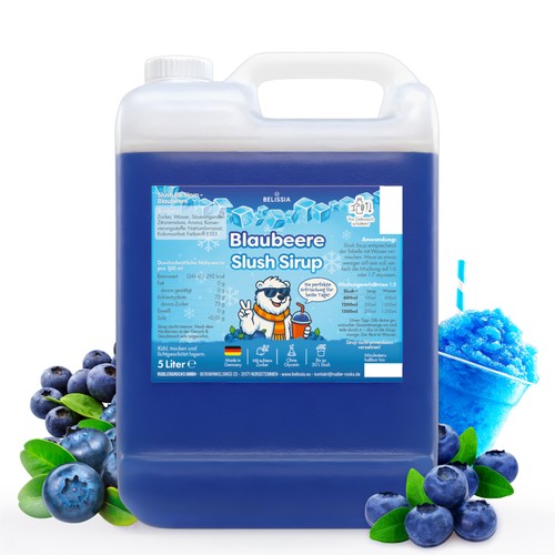 Belissia slush eis - belissia, sirup